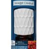 Yankee Candle ScentPlug Organic Pattern elektrický difuzér do zásuvky a náplň Black Cherry