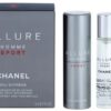 Chanel Allure Homme Sport Eau Extreme toaletní voda 3×20 ml pro muže plnitelný flakón