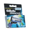 Gillette Mach3 náhradní břity 4 ks pro muže