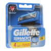 Gillette Mach3 Turbo náhradní břity 4 ks pro muže