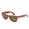 RayBan RB2140 WAYFARER 992 zelená unisex sluneční brýle 47x22x145 mm