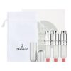 Travalo Classic plnitelný rozprašovač parfémů Silver 3 x 5 ml dárková sada