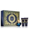 Versace Dylan Blue Pour Femme dárková sada pro ženy parfémovaná voda 50 ml + tělové mléko 50 ml + sprchový gel 50 ml