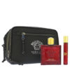 Versace Eros Flame dárková sada pro muže parfémovaná voda 100 ml + parfémovaná voda 10 ml + kosmetická taška