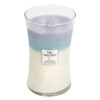 WoodWick Calming Retreat vonná svíčka s dřevěným knotem 609,5 g