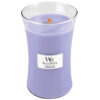 WoodWick Lavender Spa vonná svíčka s dřevěným knotem 609,5 g