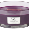 WoodWick Spiced Blackberry vonná svíčka s dřevěným knotem 453,6 g