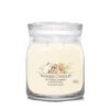 Yankee Candle Soft Wool & Amber signature svíčka střední 368 g