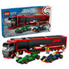 LEGO® City 60445 Kamion F1® s vozy F1® RB20 a AMR24