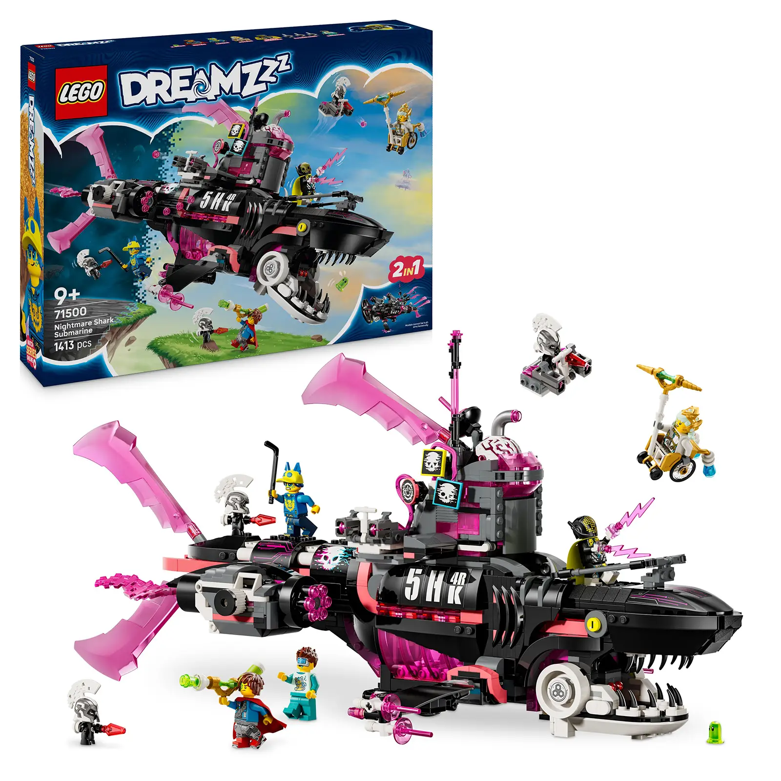 LEGO® DREAMZzz™ 71500 Žraločkoponorka z nočních můr
