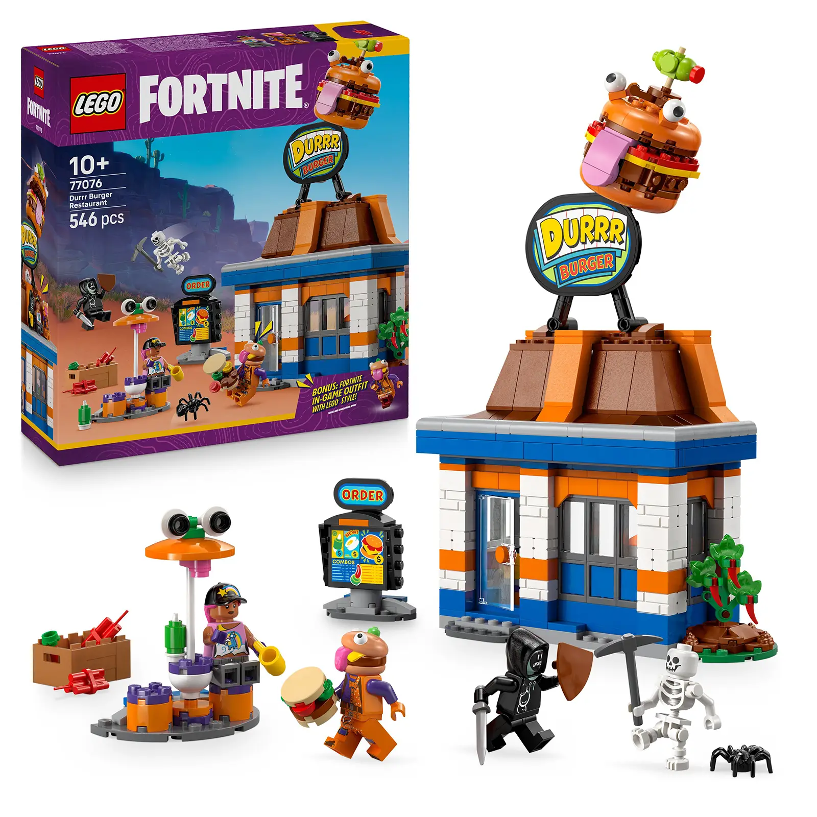 LEGO® Fortnite®  77076 Restaurace Durrr Burger