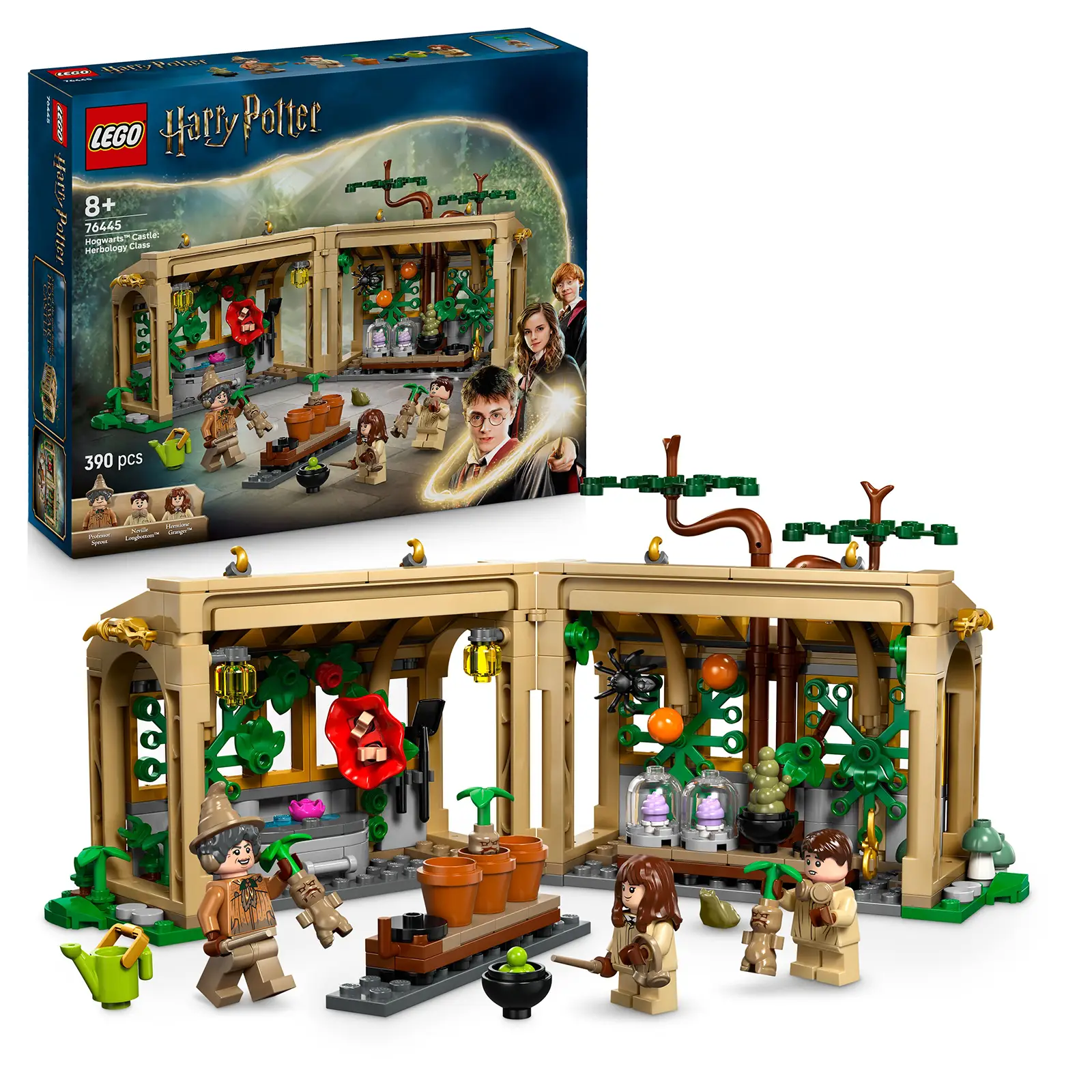 LEGO® Harry Potter™ 76445 Bradavický hrad: Hodina bylinkářství
