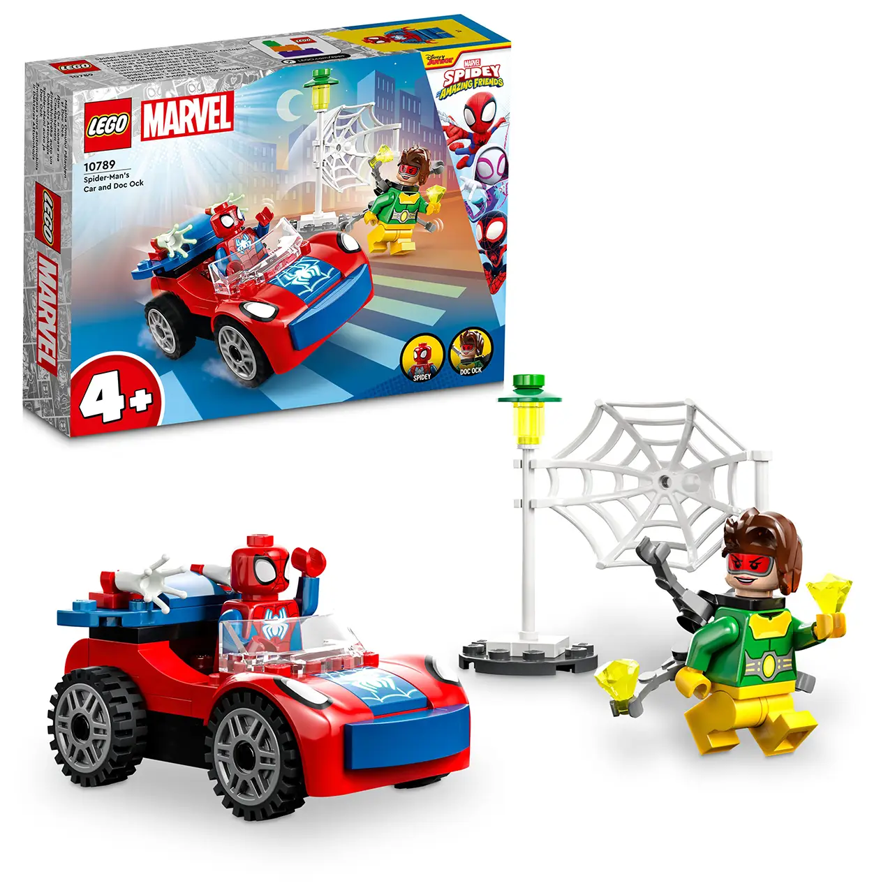 LEGO® Marvel Spidey a jeho úžasní přátelé 10789 Spider-Man v autě a Doc Ock
