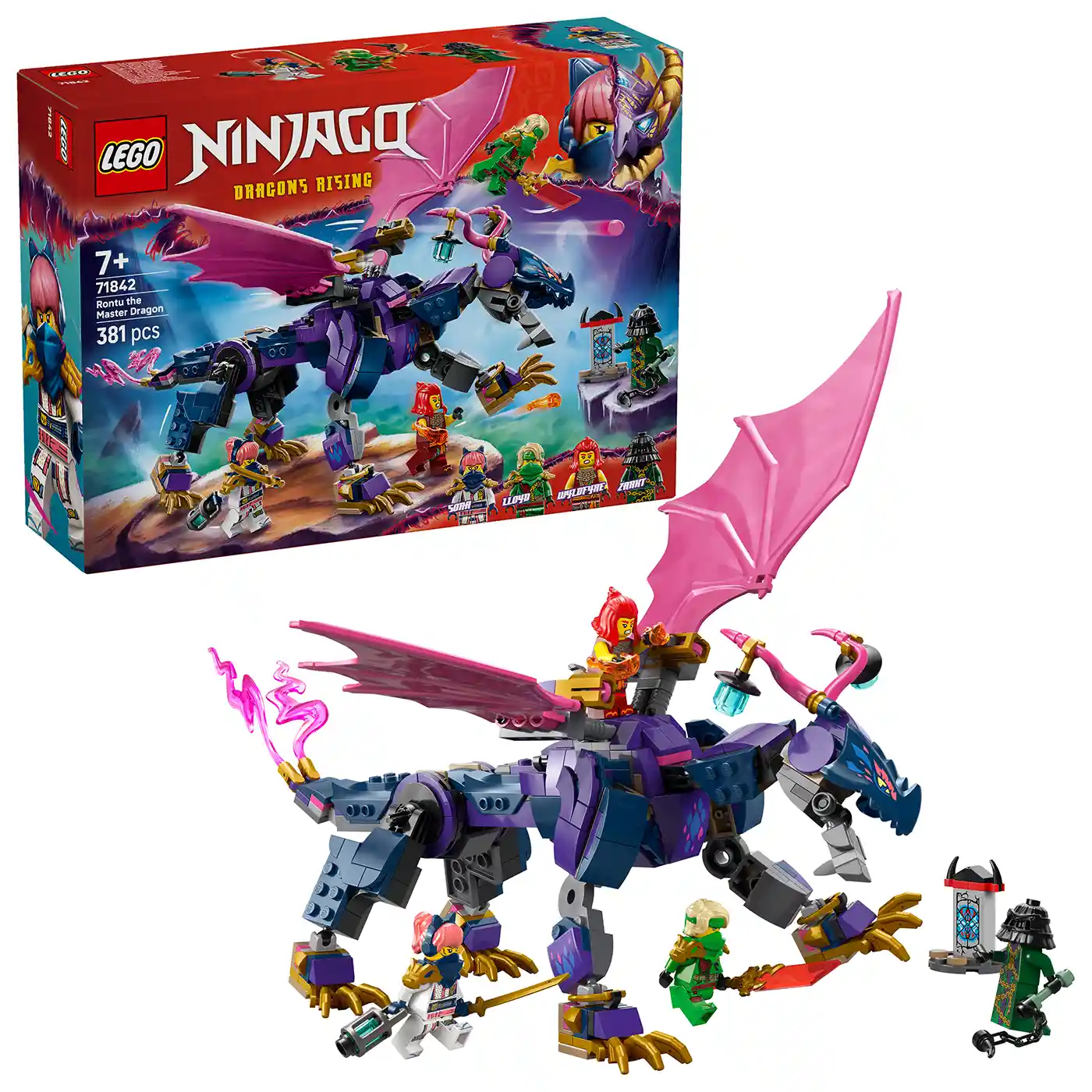 LEGO® NINJAGO® 71842 Rontu – Pán draků