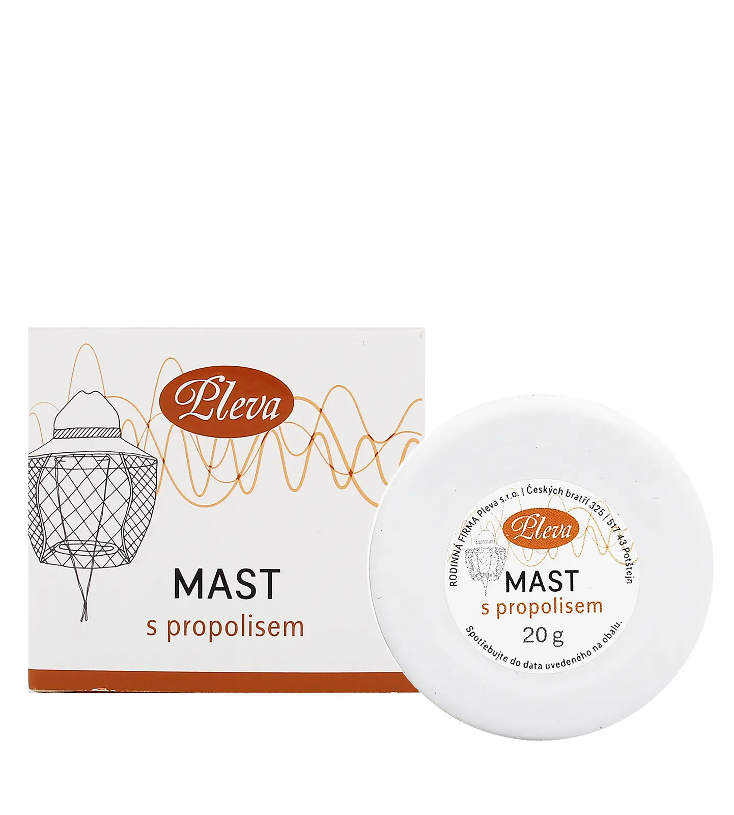 Pleva Ointment with Propolis mast s propolisem 20 g