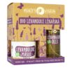 Purity Vision BIO Lavender pečující sada levandulový olej 100 ml + levandulové máslo 120 ml