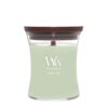 WoodWick Ethereal Haze vonná svíčka s dřevěným knotem 275 g