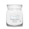 Yankee Candle Clean Cotton signature svíčka střední 368 g